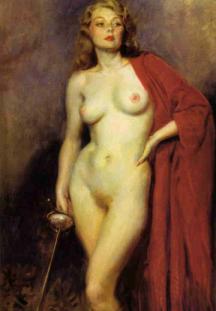 James Montgomery Flagg - The Fencer