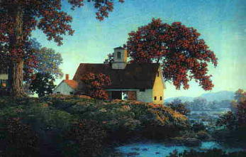 Maxfield Parrish: New Moon