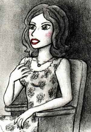 Mary in the observation room