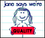 Jane's Quality Sex Guide says we're both quality and original (1K)