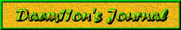 Daem11on's Journal