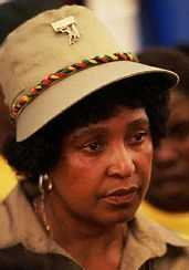 [Winnie Mandela]