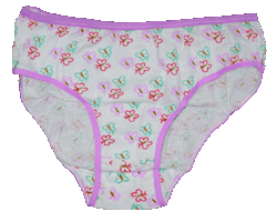 (Dawn's butterfly panties)