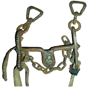 (rusty bit in Marie's mouth)