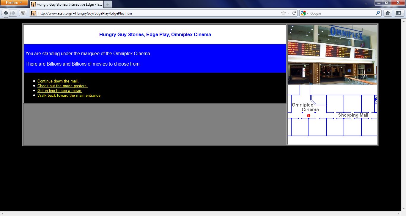 There are Billions and Billions of movies to choose from in the Edge Play Mall Cinema!