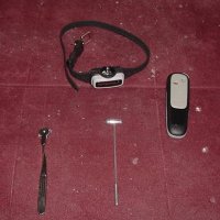 My naughty-slave training shock collar and other toys...
