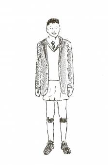 It does a boy good to have to be kept in shorts until he leaves school!