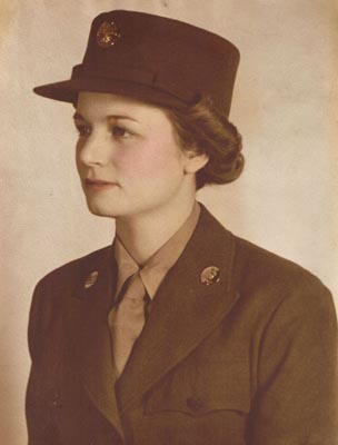 WWII Portrait of a WAC