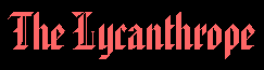 The Lycanthrope